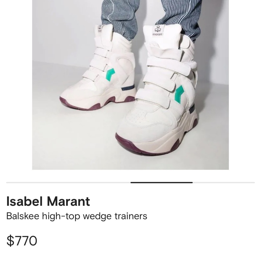 Isabel Marant Wedged Sneaker ( box & dust bag ) included